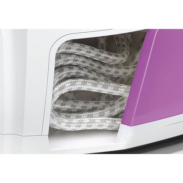 Statie de calcat BOSCH TDS2110 Serie 2, 2400W, 180g/min, 1.5l, talpa Palladium-Glissee, alb-roz