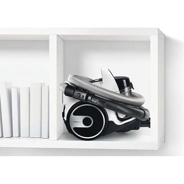 Aspirator fara sac BOSCH BGS05A222, 1.5l, 700W, alb-negru