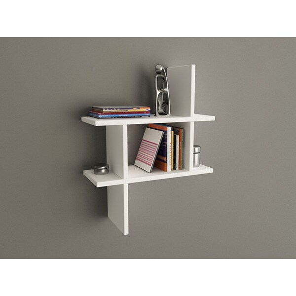 Raft perete Dolce, 50 x 15 x 60 cm, alb