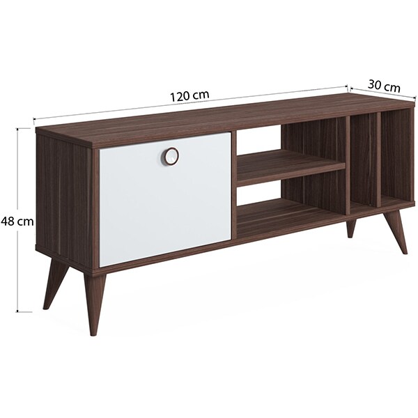 Comoda TV Santa, nuc, 120 x 30 x 48 cm