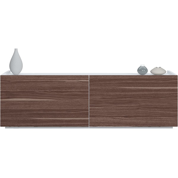 Comoda TV Hoar, nuc, 119 x 35 x 37 cm