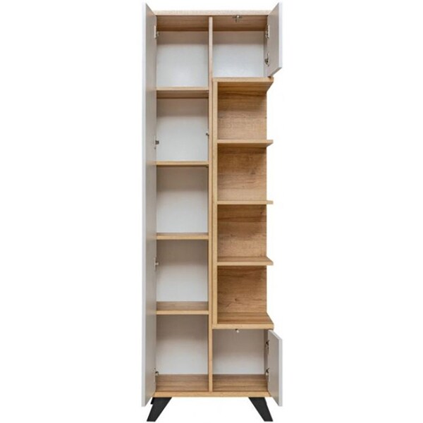 Mobila living Bogota 20 RVPG BA, stejar riviera-gri perlat, 330 x 45 x 192 cm