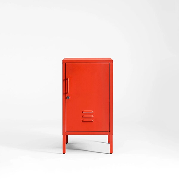 Dulap metalic SPIN Eco Storage, 35 x 46 x 65 cm, 1 usa, 1 raft, rosu