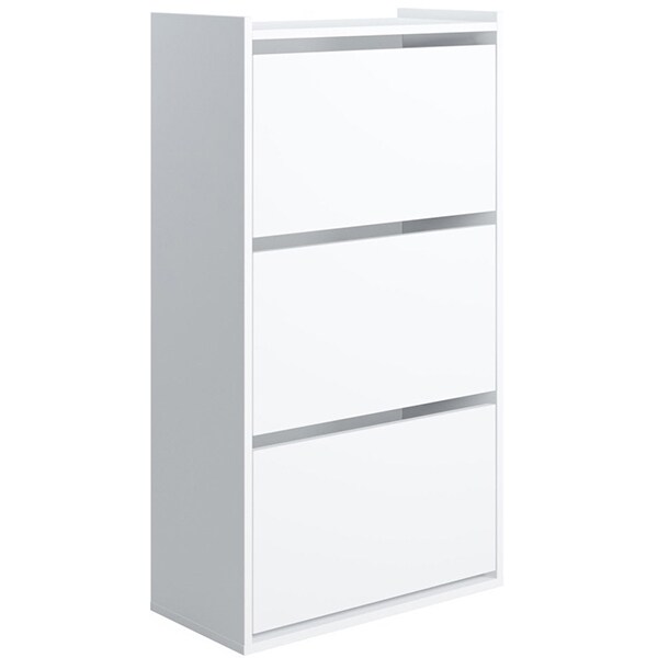 Pantofar Adel, alb, 65 x 32 x 118 cm