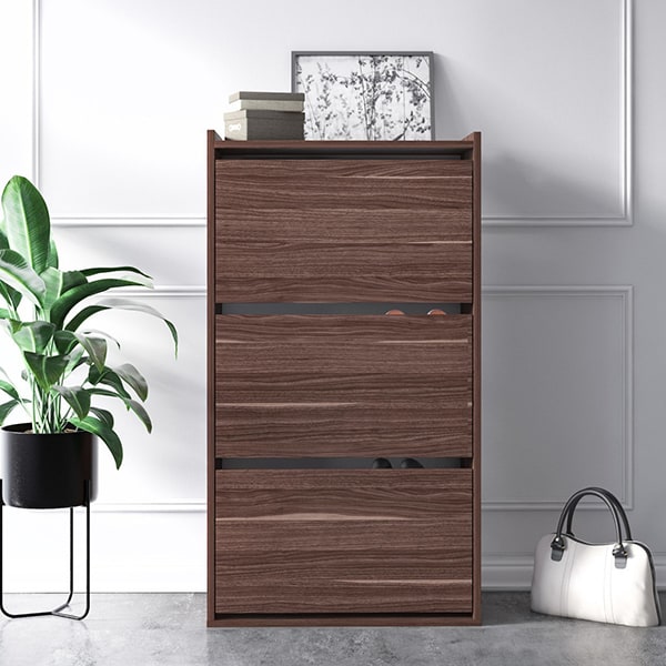 Pantofar Adel, nuc, 65 x 32 x 118 cm