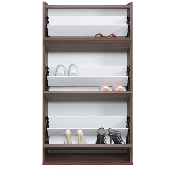 Pantofar Adel, nuc, 65 x 32 x 118 cm