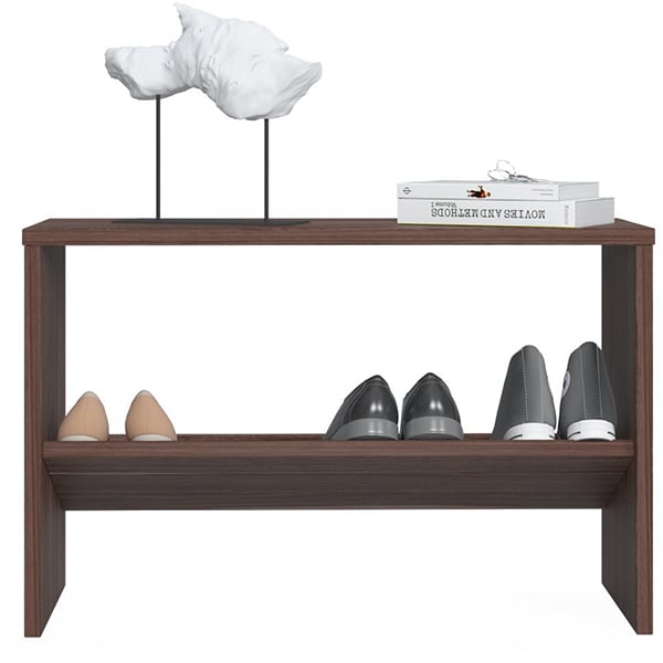 Pantofar tip taburet Mio, nuc, 68 x 25 x 44 cm