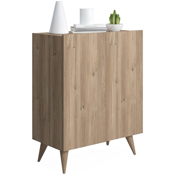 Pantofar Forte, stejar, 70 x 37 x 88 cm