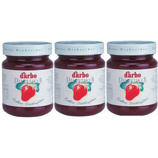 Gem capsuni DARBO, 330g, 3 bucati