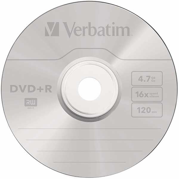 DVD+R VERBATIM 43500, 16x, 4.7GB, 25buc