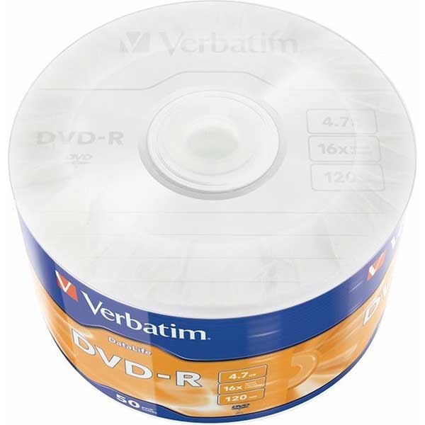 DVD-R VERBATIM 43791, 16x, 4.7GB, 50buc