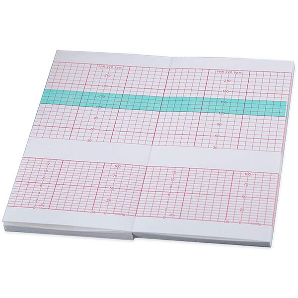 Hartie imprimanta pentru monitor fetal COMEN 040-000824-00, alb