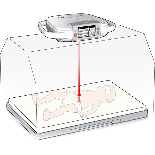 Lampa fototerapie configuratie standard COMEN BL70, crem