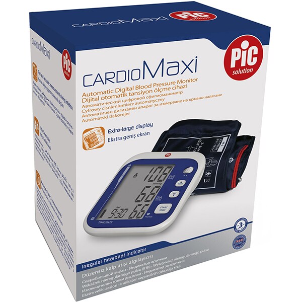 Tensiometru digital PIC Cardio Maxi, alb