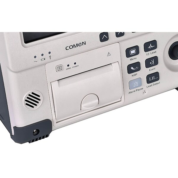 Defibrilator configutatie standard COMEN S8, Acumulator Li-Ion, crem + Cablu SPO2, NIBP, Dual Temp, IBP, ETCO2