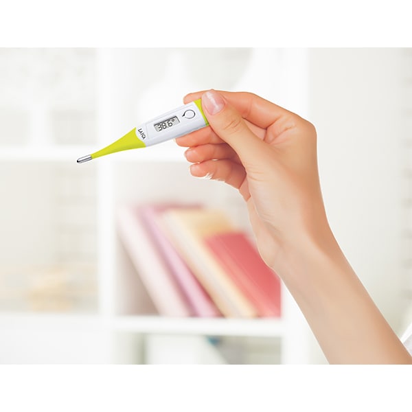 Termometru digital cu cap flexibil Laica Baby Line TH3302, alb-verde