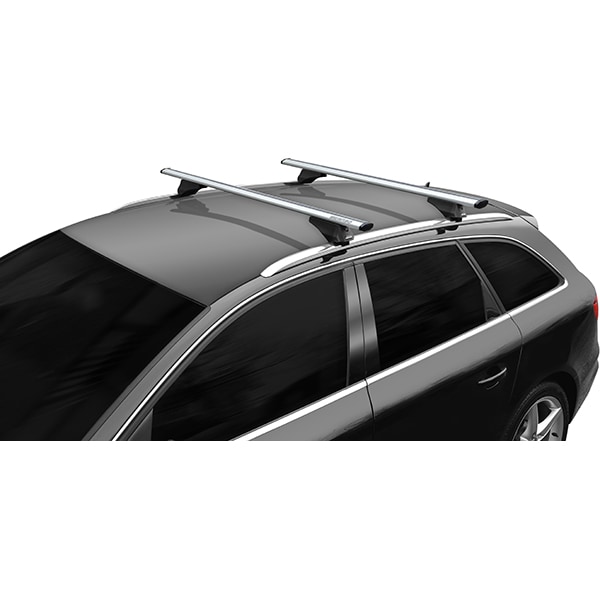 Bare transversale MENABO Leopard Silver Xl, Honda Civic Ix Tourer, 2013-2015, 135 cm