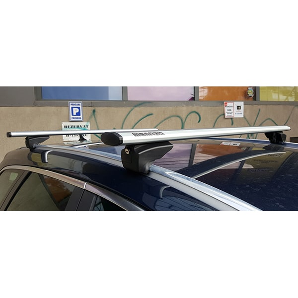 Bare transversale MENABO Lince Silver Xl, Porsche Cayenne (92A), 2011-2017, 135 cm
