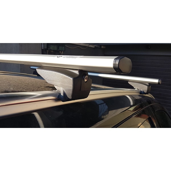 Bare transversale MENABO Lince Silver Xl, Mercedes E Station Wagon (S213), 2016-Prezent, 135 cm