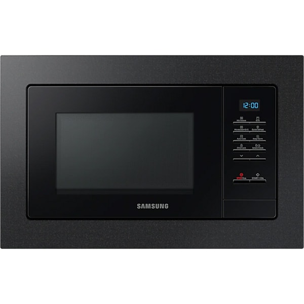 Cuptor cu microunde incorporabil SAMSUNG MG23A7013CB/OL, 23l, 800W, Grill, negru