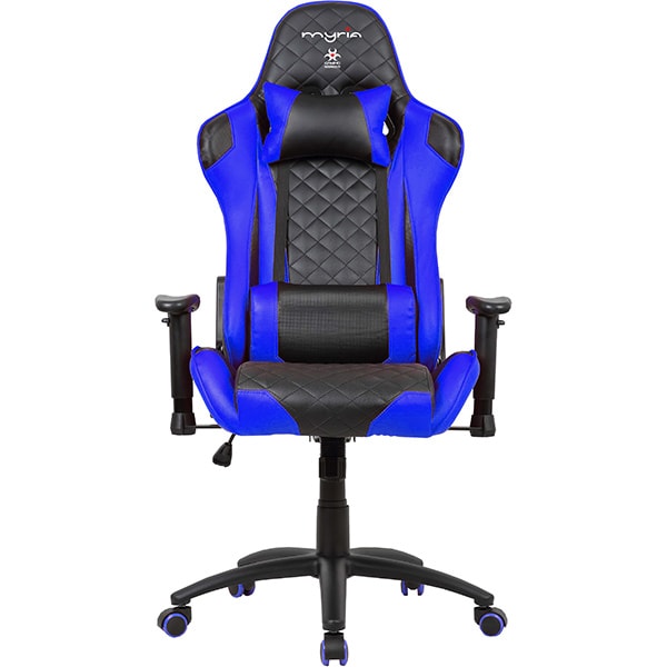 Scaun gaming MYRIA MG7405BL, negru-albastru