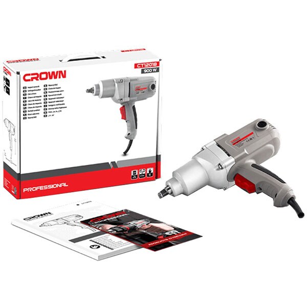 Masina de insurubat cu impact CROWN CT12018, 900W, 2100RPM, 320Nm