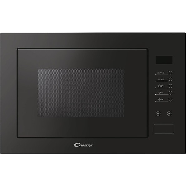 Cuptor cu microunde incorporabil CANDY MICG25GDFN, 25l, 900W, Grill, negru