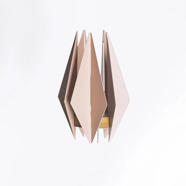 Lampa ambientala SPIN Hikari Large, roz