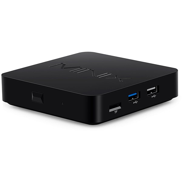 Mini PC MINIX Neo T5, 4K, Quad Core Cortex A53, 16GB, 2GB Ram, Wi-Fi, Android, negru