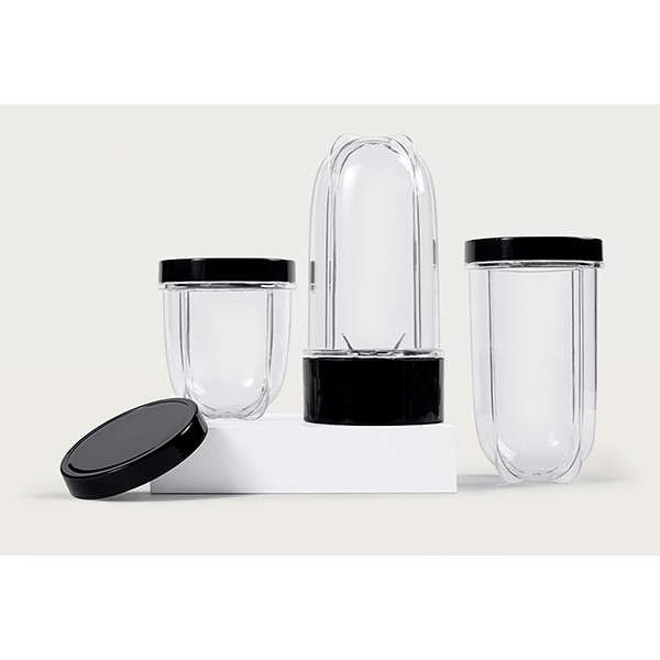 Blender NUTRIBULLET Magic Bullet 0C22300002, 0.56l, 1 treapta viteza, 200W, argintiu-negru