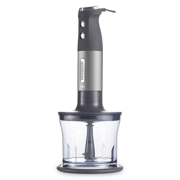 Mixer vertical KENWOOD Triblade System Pro HDM804SI, 1l, 1000W, viteza variabila, gri-argintiu