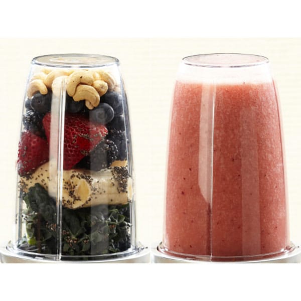 Blender DELIMANO 110067697, 0.7l, 600W, 1 treapta viteza, negru-argintiu