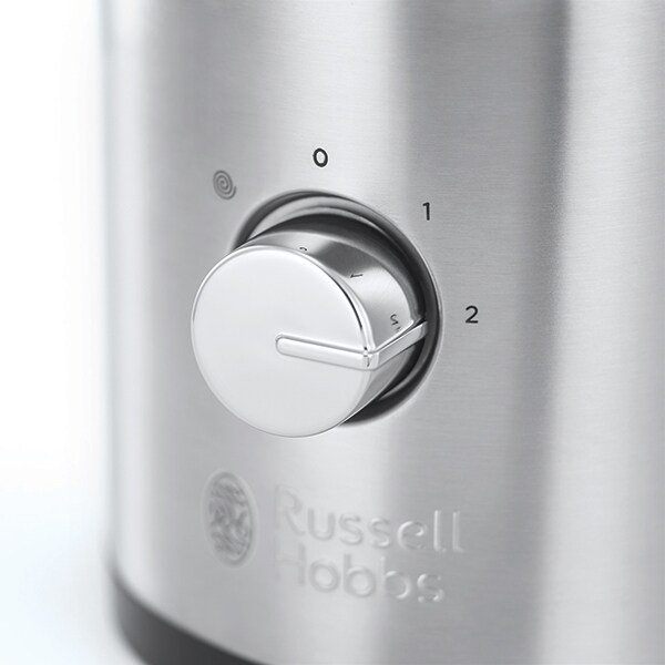 Blender RUSSELL HOBBS Compact Home 25290-56, 1l, 400W, 2 trepte viteza, argintiu-negru