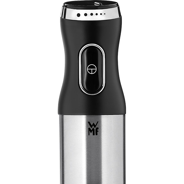 Mixer vertical WMF Kult X 416550011, 600W, viteza variabila, argintiu-negru 