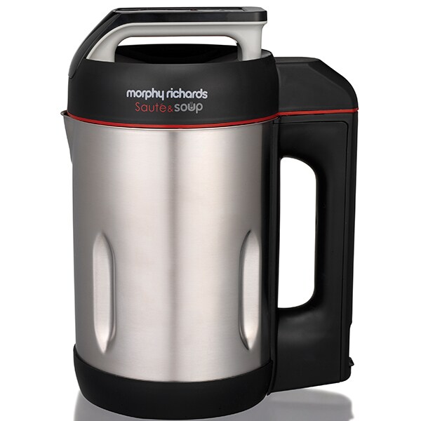 Blender cu functii de gatire MORPHY RICHARDS Saute and Soup Maker 501014, 1.6l, 1100W, argintiu-negru
