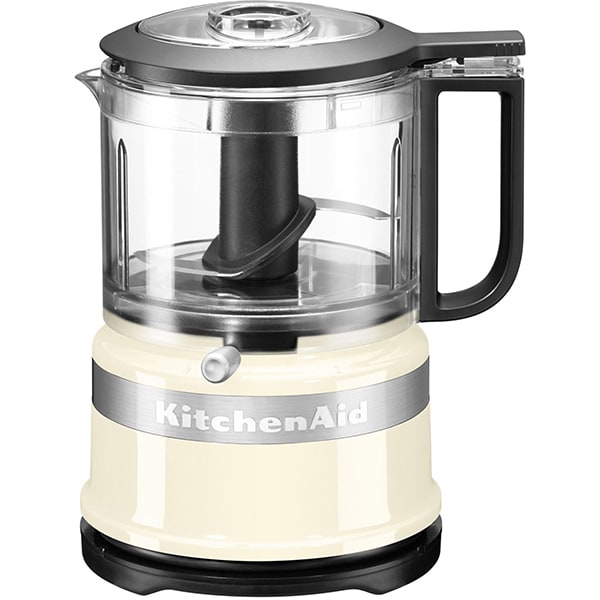 Mini tocator KITCHENAID Classic 5KFC3516EAC, 0.83l, 240W, 2 treapte viteza, crem-negru