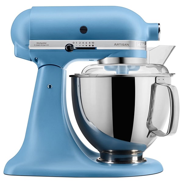 Mixer cu bol KITCHENAID Artisan model 175 5KSM175PSEVB, 4.8l, 300W, 10 trepte viteza, albastru