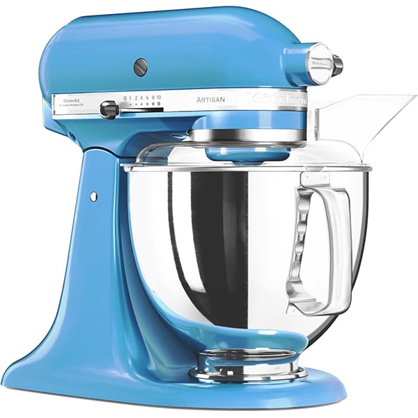 Mixer cu bol KITCHENAID Artisan model 175 5KSM175PSEVB, 4.8l, 300W, 10 trepte viteza, albastru
