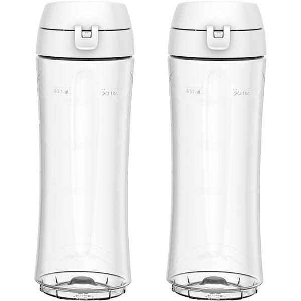 Mini blender TEFAL Fresh&Go BL1KJ131, 0.6l, 1 treapta viteza, alb