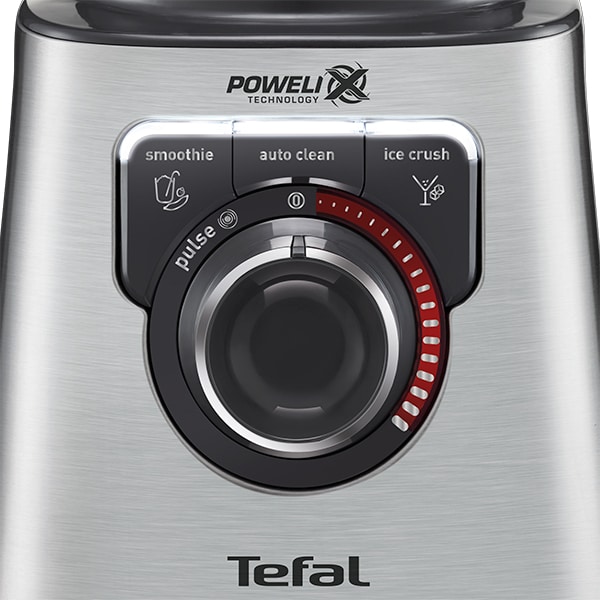 Blender TEFAL Perfectmix+ BL811D38, 2l, 1200W, viteza variabila, tehnologie Powelix, argintiu-negru 