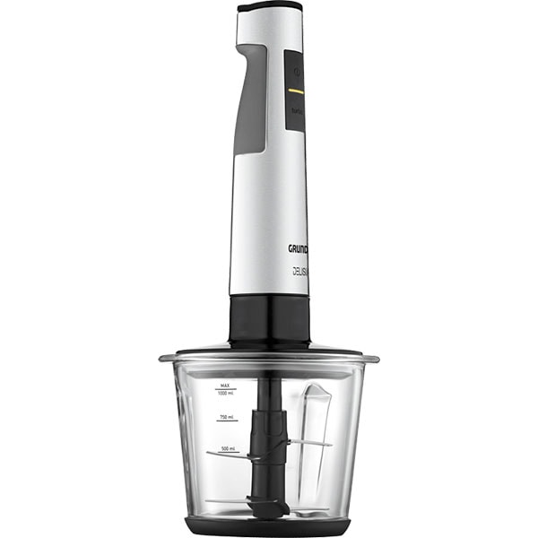 Mixer vertical GRUNDIG Delisia BL8680, 1l, 850W, 6 trepte viteza, argintiu-negru