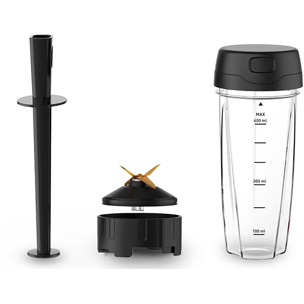 Blender TEFAL InfinyMix+ BL91HD31, 1.75l, 1600W, 1 trepta viteza, argintiu-negru