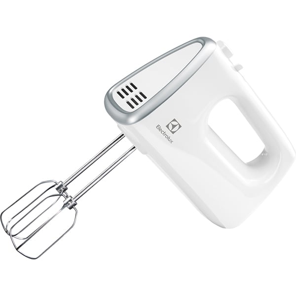 Mixer de mana ELECTROLUX EHM3300, 450W, 5 trepte viteza, alb-argintiu
