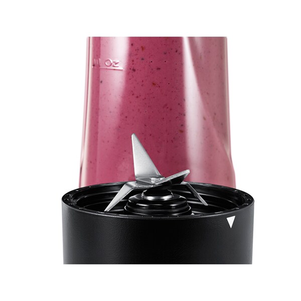 Mini blender ELECTROLUX Good to go ESB2700, 0.6l, 400W, 2 treapta viteza, argintiu-negru 