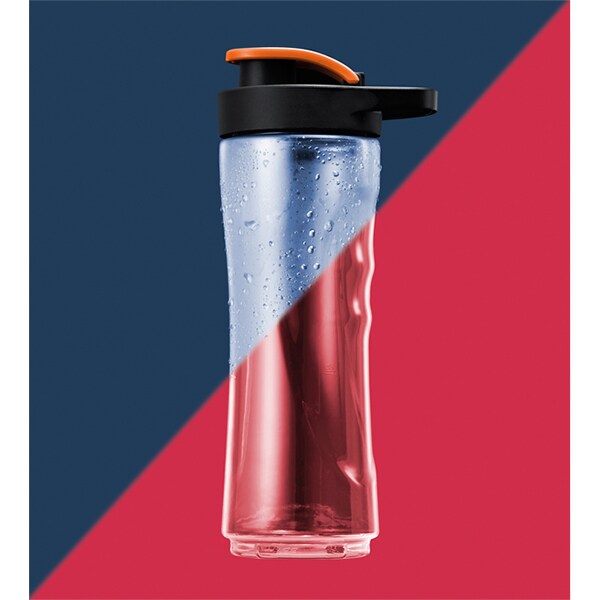 Mini blender ELECTROLUX Good to go ESB2700, 0.6l, 400W, 2 treapta viteza, argintiu-negru 