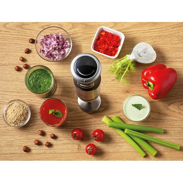 Mixer vertical GORENJE HBX1000XE, 0.6l, 1000W, argintiu-negru