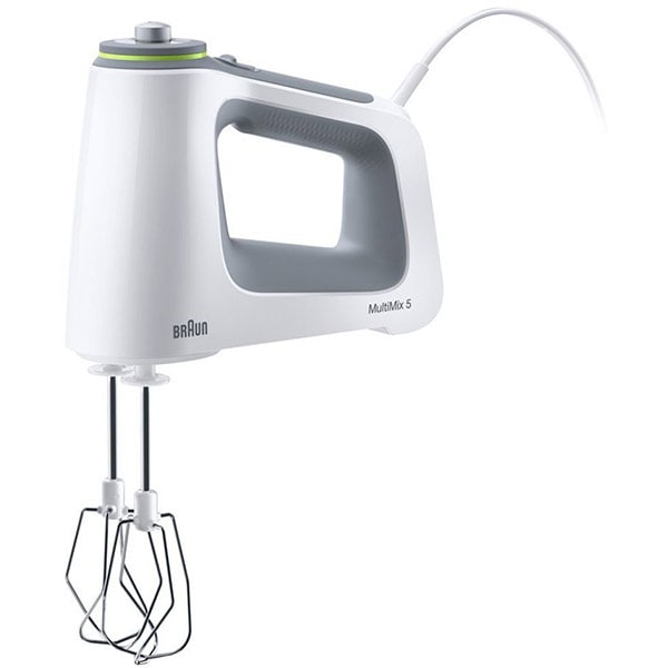 Mixer BRAUN Multiquick 5 HM5000WH, 700W, 6 trepte viteza, alb-gri