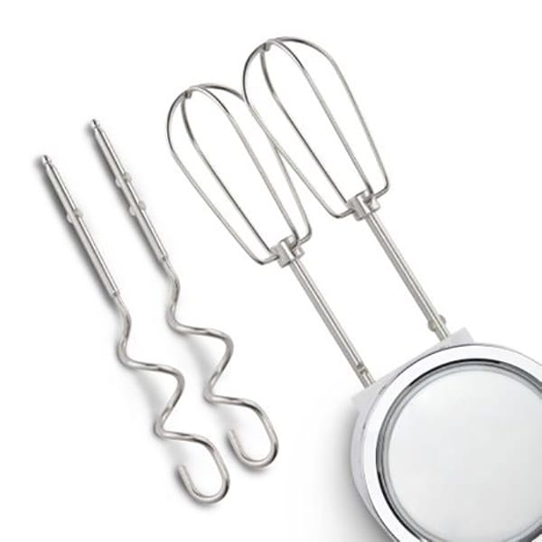 Mixer cu bol BEKO Foodster HMM7424W, 3l, 425W, 4 trepte viteza, alb-argintiu