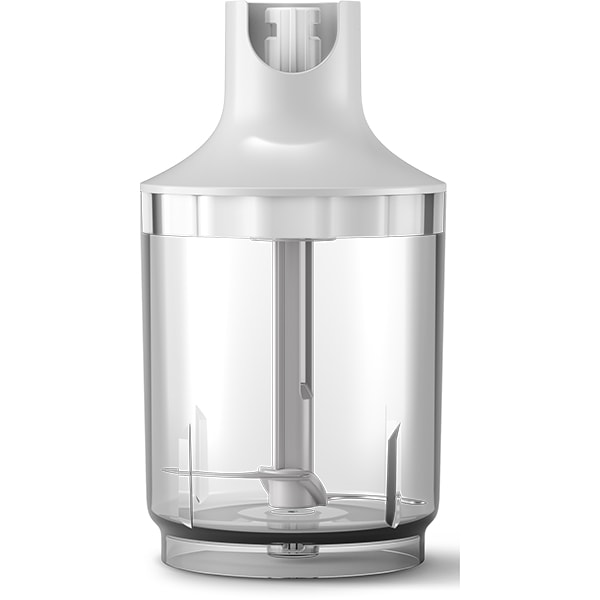 Mixer vertical PHILIPS Daily Collection HR2545/00, 0.5l, 700W, 2 trepte viteza, alb-gri