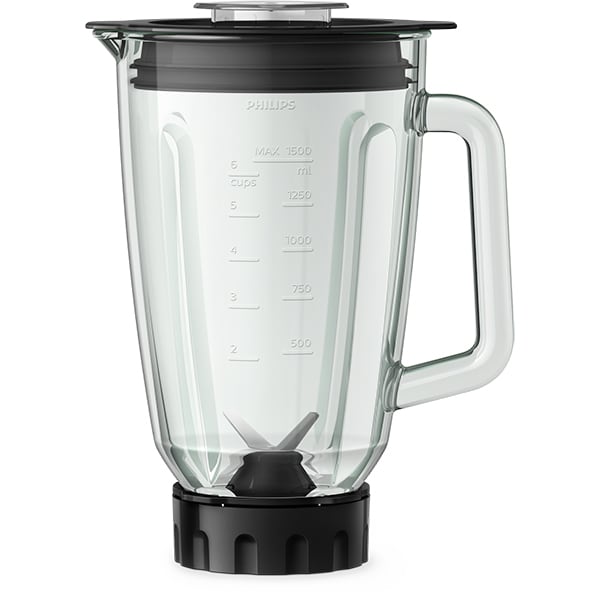 Blender PHILIPS Core HR357390, 2l, 1000W, argintiu-negru